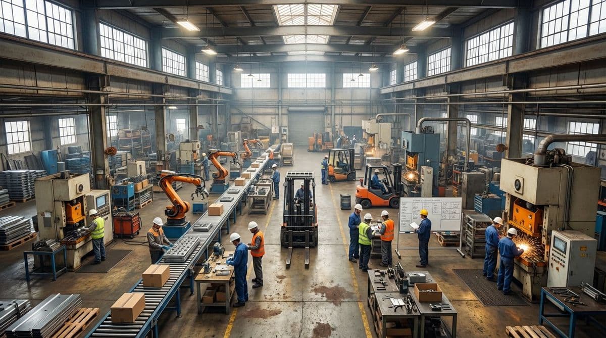Factory floor
